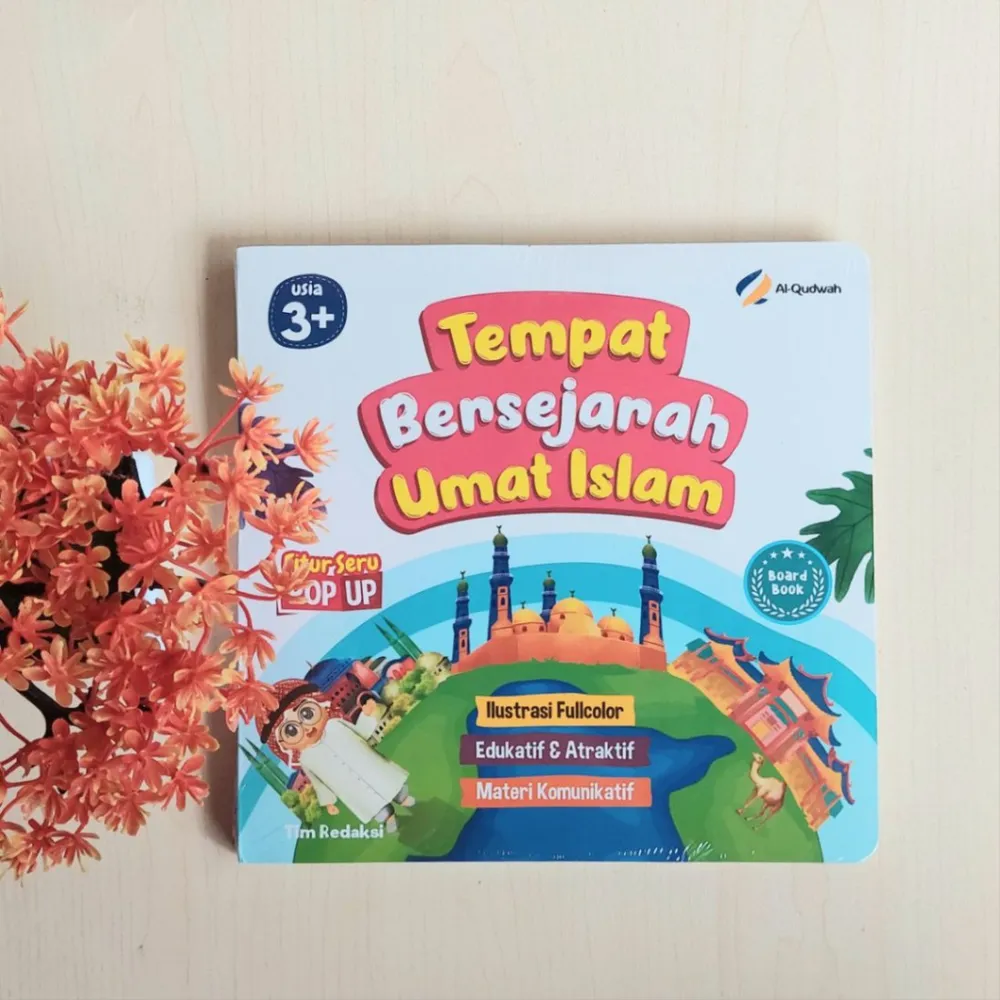 Board Book Tempat Bersejarah Umat Islam | Al-Qudwah