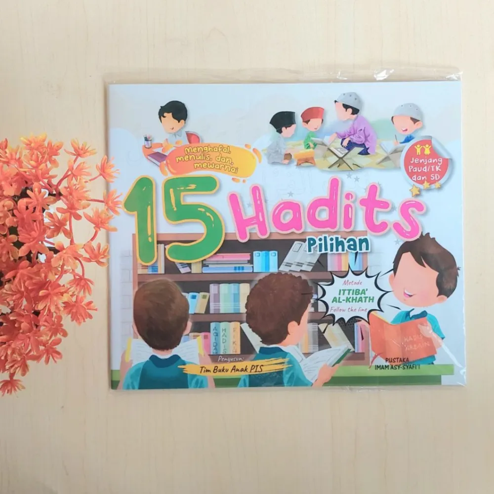 Menghafal Menulis dan Mewarnai 15 Hadits Pilihan | Pustaka Imam Asy-Syafi'i